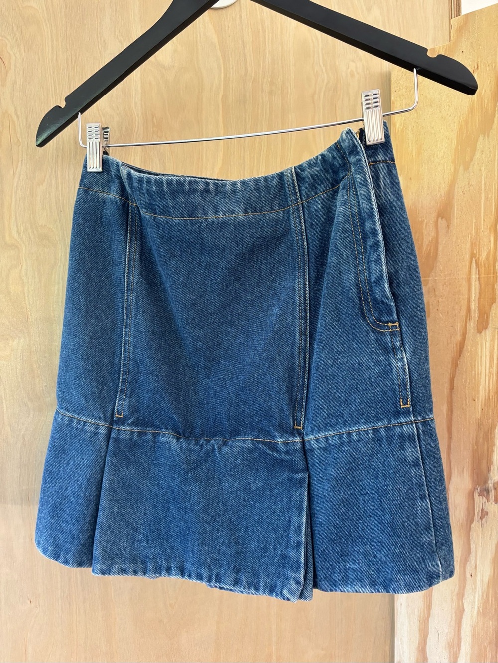 Balenciaga Demna Era Denim Mini Skirt Size 34